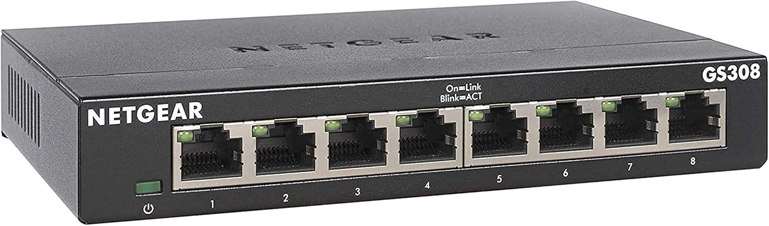NETGEAR Switch 8 Ports GS308EPP